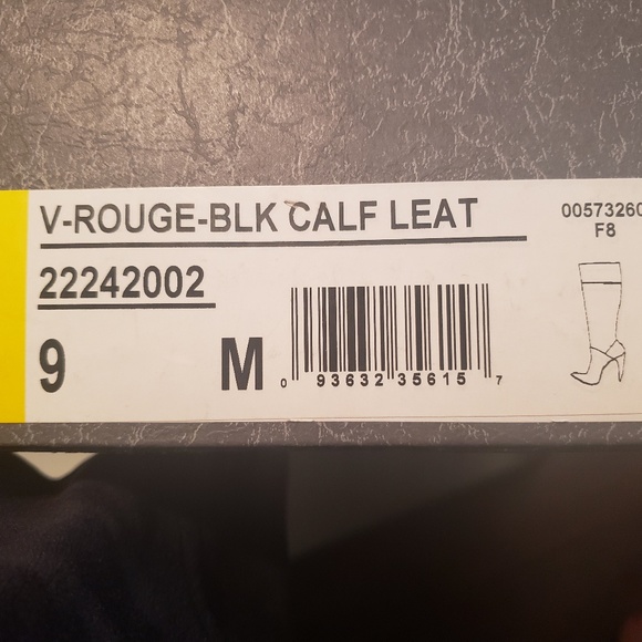 Via Spiga Leather Stiletto Knee High Boots - Picture 8 of 8